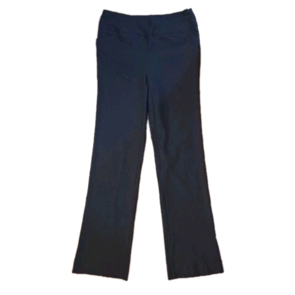 JESSICA DREAM FIT PULL ON STRETCH PANTS SIZE 2 PETITE  BLACK